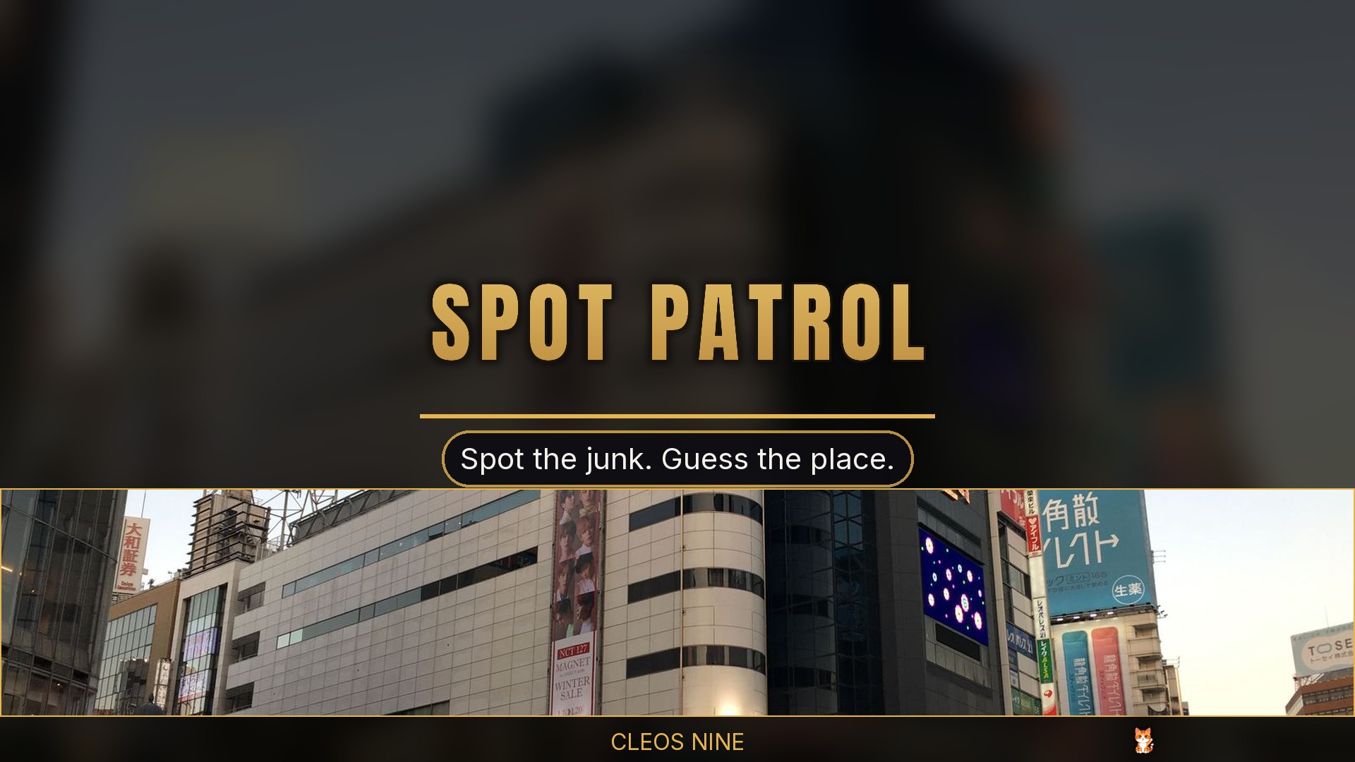 Spot Patrol — Vorschau